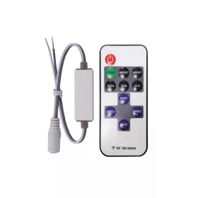   Rádiófrekvenciás fényerőszabályzó LED-hez SC02DP 5-24V 6A Kobi távirányítóval