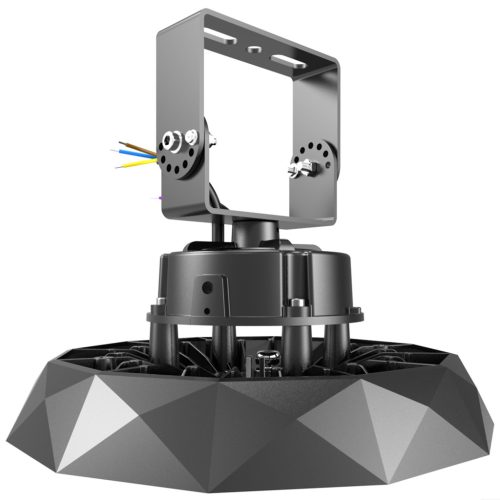 Ipari LED lámpatartó Anica 100W Fekete Kobi