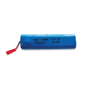   Lítium-ion akkumulátor 18650 3.7V 7.2Ah napelemes LED MHC/S 10W-hoz