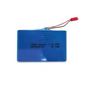   Lítium-ion akkumulátor 18650 7.4V 5.4Ah napelemes LED STREET 15W-os lámpához