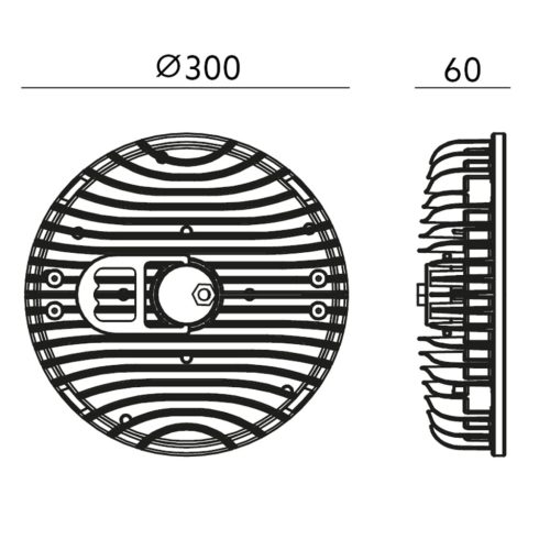 Ipari LED lámpa RIO HIGH BAY 200W 22000lm 4000K 110° Kobi