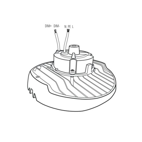 Ipari lámpa LED UFO NINA HIGH BAY 200W 110° 4000K IP65 Kobi