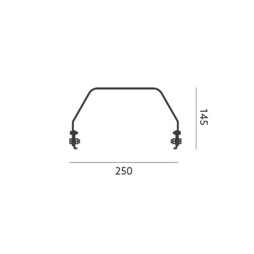 Tartó egy NINA High Bay 150W-os KOBI LED lámpa