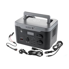   Banki energiatároló Powerbox hordozható mobil erőmű 1000W Premium KOBI