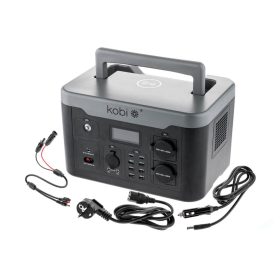   Banki energiatároló Powerbox hordozható mobil erőmű 1800W Premium KOBI