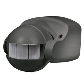   PIR mozgás- és szürkületérzékelő LX39 180ST FEKETE KOBI