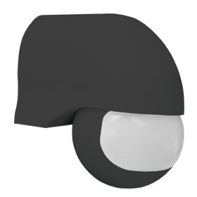   PIR mozgás- és szürkületérzékelő LX40 180ST FEKETE KOBI