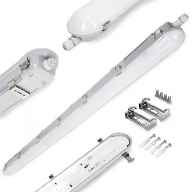   LED lámpa Lineáris Hermetikus Fixture 36W 6300lm 4000K semleges IP66 120cm NEXFORCE Kobi