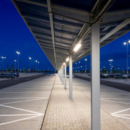 LED lámpa Lineáris Hermetikus Fixture 36W 6300lm 4000K semleges IP66 120cm NEXFORCE Kobi