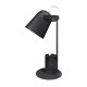 Mozgatható iskolai éjjeli asztali lámpa E27 fekete