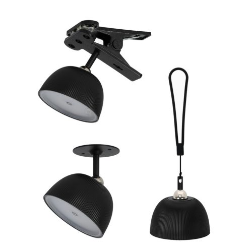 Állítható éjszakai LED asztali lámpa Lisbon 3,5 W CCT szabályozható fekete