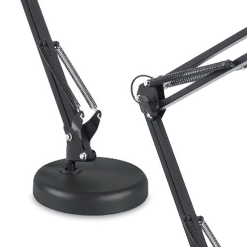 LED asztali lámpa asztali állítható 14W CCT DIM szabályozható fekete Kobi