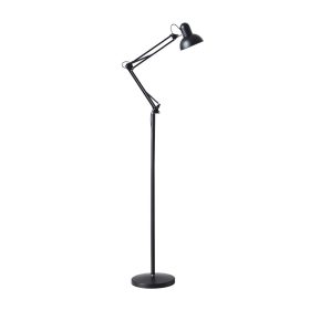 Állólámpa állványon E27 Állítható lámpa Fekete Kobi