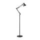 Állólámpa állványon E27 Állítható lámpa Fekete Kobi