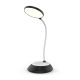 LED asztali lámpa 5W vezeték nélküli szabályozható CCT DIM fekete Kobi