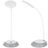 LED asztali lámpa 5W vezeték nélküli szabályozható CCT DIM szürke Kobi