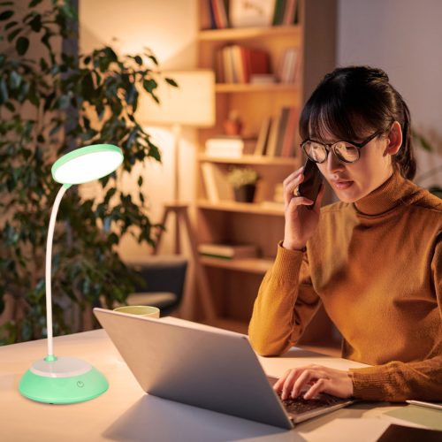 LED asztali lámpa 5W vezeték nélküli szabályozható CCT DIM Mint Kobi