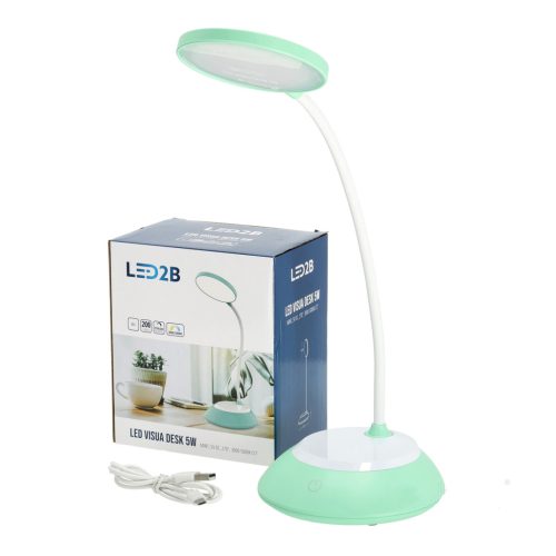 LED asztali lámpa 5W vezeték nélküli szabályozható CCT DIM Mint Kobi