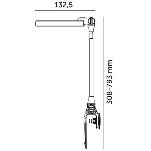 LED növényi lámpa dugaszolható Verdi 10W 260lm USB-A Kobi
