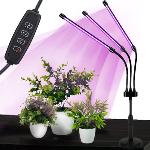 Asztali alapon álló LED növényi lámpa 10W Vitaro Kobi