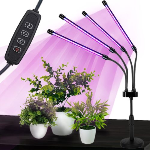 Asztali alapon álló LED növényi lámpa Vitaro 10W Kobi