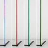 LED állólámpa fekete CCT RGB intelligens távirányító alkalmazás