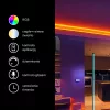LED állólámpa fekete CCT RGB intelligens távirányító alkalmazás