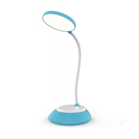   LED asztali lámpa, 5W, 200lm CCT, 270°, újratölthető, kék, Visua Kobi