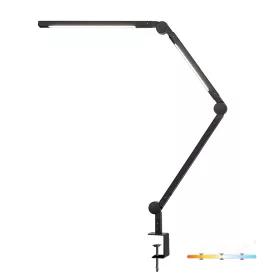   LED asztali lámpa, 20W, 800lm CCT, 120°, fekete, Tenuix Kobi