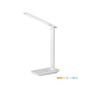 LED asztali lámpa, 7W CCT, 120°, fehér, Noblite Kobi