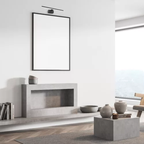 LED tükör fali lámpa fürdőszoba IP44 8W 4000K semleges Kobi