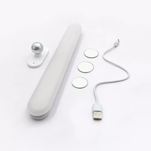 LED CLICK szekrény alatti lámpa, 1,5 W CCT bútortartó mágneshez, fehér