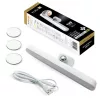LED CLICK szekrény alatti lámpa, 1,5 W CCT bútortartó mágneshez, fehér