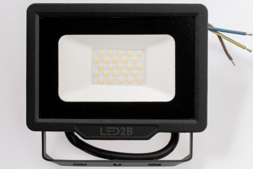 LED reflektor 20W 1600lm 4000K IP65 Fekete LED2B KOBI MH
