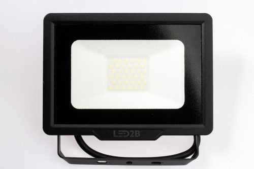 LED reflektor 30W 2400lm 6000K IP65 Fekete LED2B KOBI MH