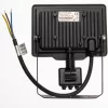 LED reflektor 20W 1600lm 4000K IP44 fekete LED2B KOBI MHC mozgásérzékelővel