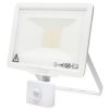 LED reflektor 30W 2400lm 3000K IP44 fehér LED2B KOBI MHC mozgásérzékelővel