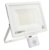 LED reflektor 50W 4000lm 3000K IP44 fehér LED2B KOBI MHC mozgásérzékelővel