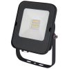 LED reflektor 10W 800lm 6500K IP65 Fekete KOBI Premium MHN