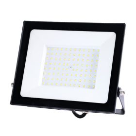   LED reflektor halogén 100W 8700lm 6500K IP65 fekete LED2B MH KOBI lámpa