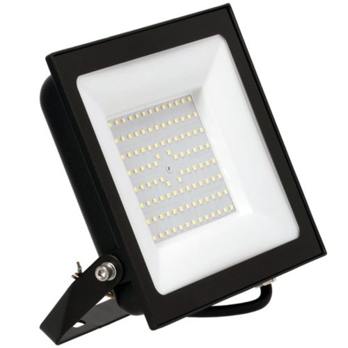 LED reflektor halogén 100W 8700lm 6500K IP65 fekete LED2B MH KOBI lámpa