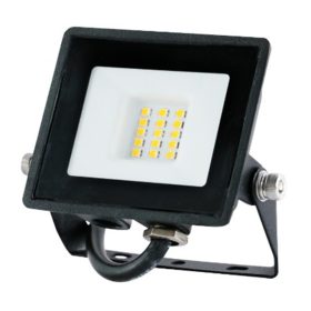   LED reflektor halogén 10W 735lm 6500K IP65 fekete LED2B MH RED Kobi lámpa