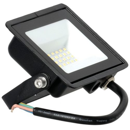 LED reflektor halogén 20W 1620lm 6500K IP65 fekete LED2B MH PIROS Kobi lámpa