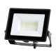 LED reflektor halogén 30W 2505lm 6500K IP65 fekete LED2B MH PIROS Kobi lámpa
