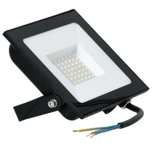 LED reflektor halogén 50W 4270lm 4000K IP65 fekete LED2B MH PIROS Kobi lámpa