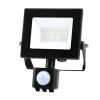 LED fényvető halogén 10W 735lm 4000K IP65 mozgásérzékelő fekete MH Kobi