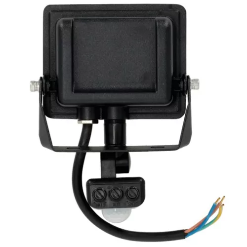 LED fényvető halogén 10W 735lm 4000K IP65 mozgásérzékelő fekete MH Kobi