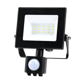   LED fényvető halogén 10W 735lm 6500K IP65 mozgásérzékelő fekete MH Kobi