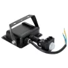 LED reflektor halogén 20W 1620lm 4000K IP65 fekete mozgásérzékelő MH Kobi