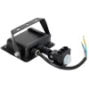 LED reflektor halogén 20W 1620lm 6500K IP65 fekete mozgásérzékelő MH Kobi